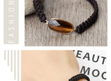 Elegant packaging of the 'Together Forever' Tiger Eye Bracelets perfect for gifting